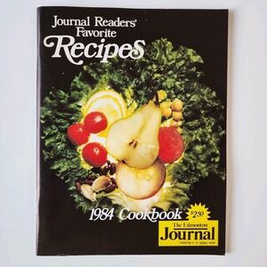 Vintage 1984 Edmonton Journal Readers Favorite Recipes Cookbook Classic 80s Book